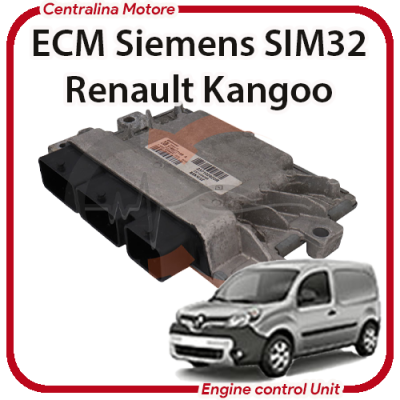 Centralina Motore e avviamento Renault Kangoo 1.2i D4F_744 Siemens SIM32