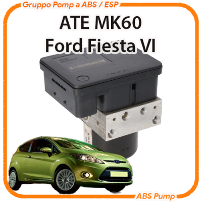 ABS Ford Fiesta VI Ate MK60 revisione Modulo gruppo pompa abs