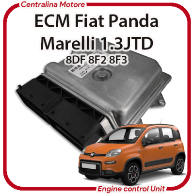 Centralina Motore Fiat Panda 1.3JTD 169A5000 8DF 8F2 8F3