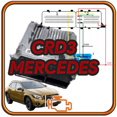 Pin out e schema centralina motore delphi crd3 mercedes