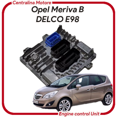 Centralina motore Opel Meriva B DELCO E98