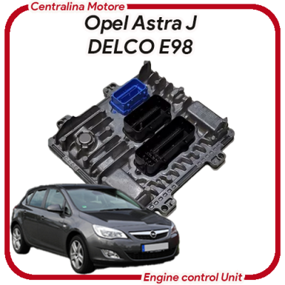 Centralina motore Opel Astra J DELCO E98