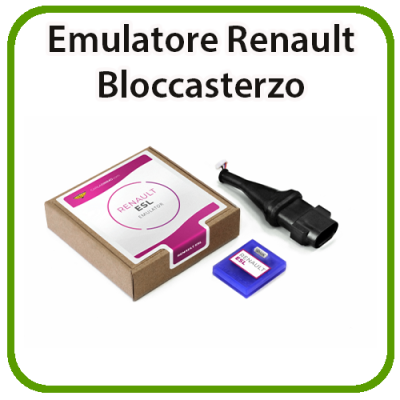 CarLabImmo Emulatore Bloccasterzo Renault ESL ELV
