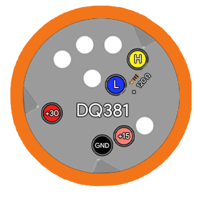 Pinout centralina cambio gruppo VAG DQ381 0GC